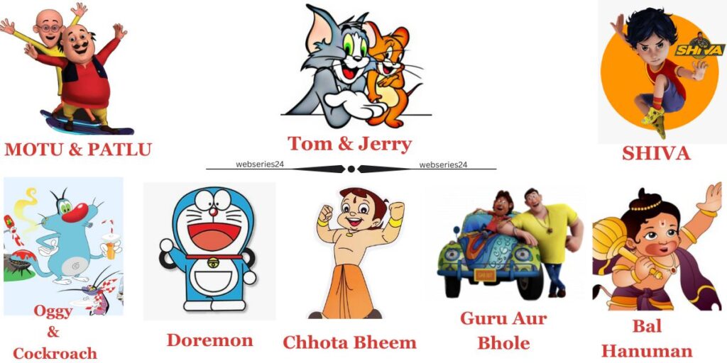 popular Indian animation cartoon shows for kids