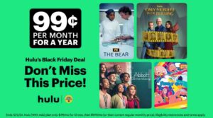 Hulu Black Friday 2024